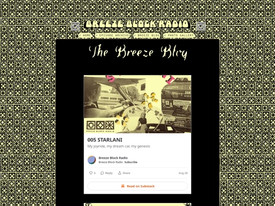 breezeblog screenshot