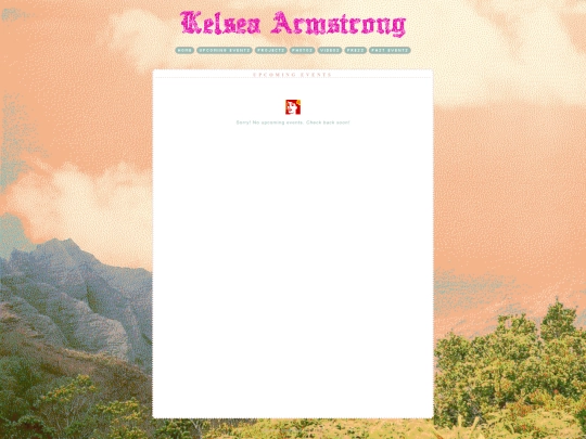 kelseaarmstrong-noevents screenshot