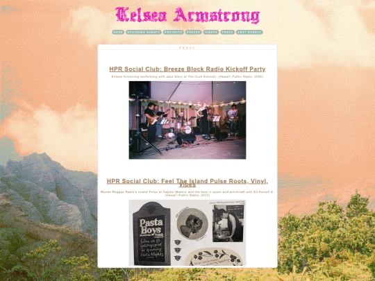 kelseaarmstrong-press screenshot