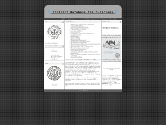 musiciansresources screenshot