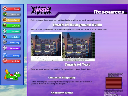 resources screenshot