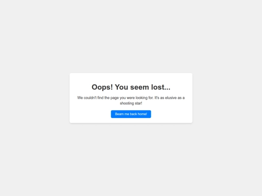 not_found screenshot