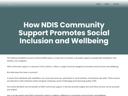 ndis-community-support screenshot