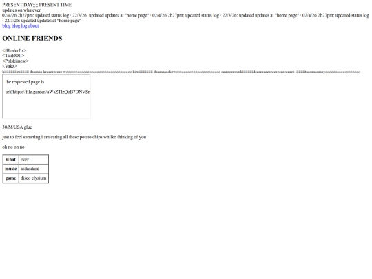 blog screenshot