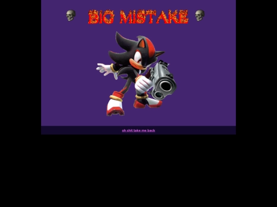 mistake screenshot