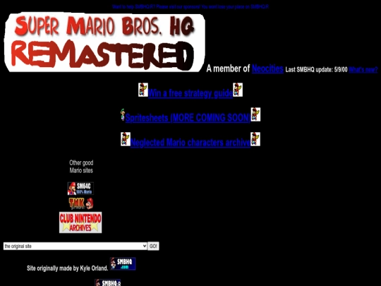 index screenshot