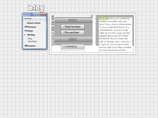blog screenshot