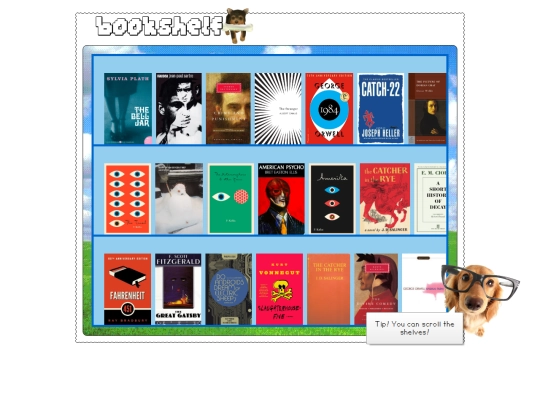 media/books screenshot