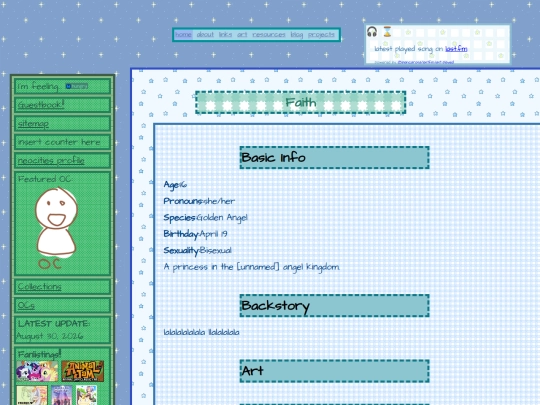 projects/ocs/faith screenshot