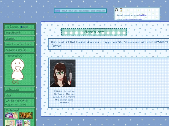 warnedart screenshot