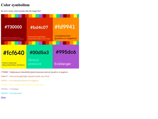 colors screenshot
