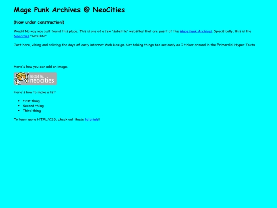 index screenshot