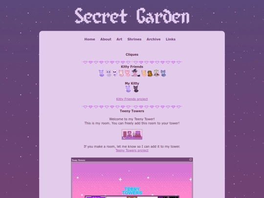 cliques screenshot