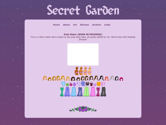 dollz/maker screenshot