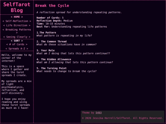 spreads/break-the-cycle screenshot