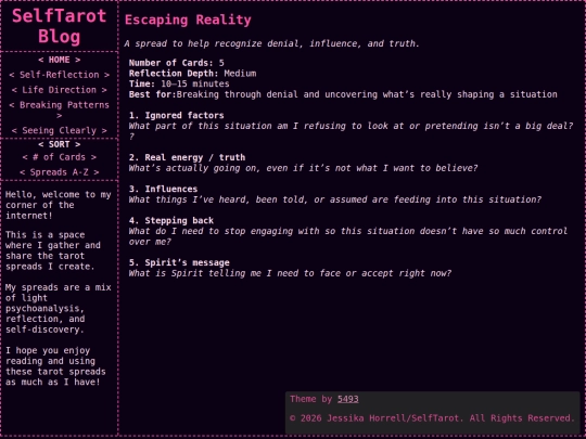 spreads/escaping-reality screenshot