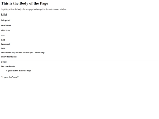 index screenshot