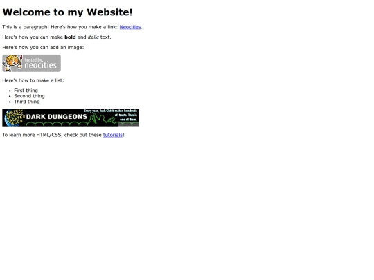 test screenshot