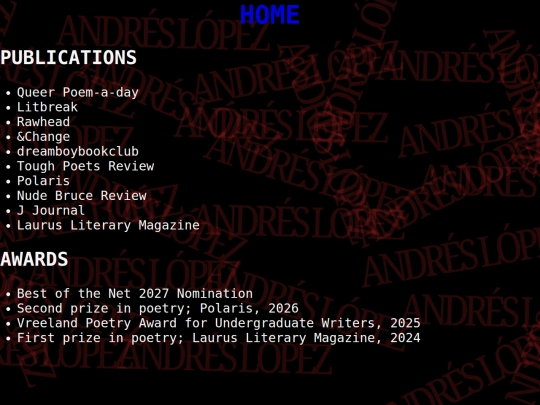 publications screenshot