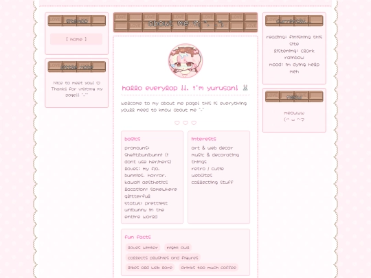 aboutme screenshot