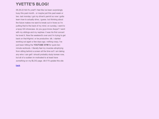 blog screenshot
