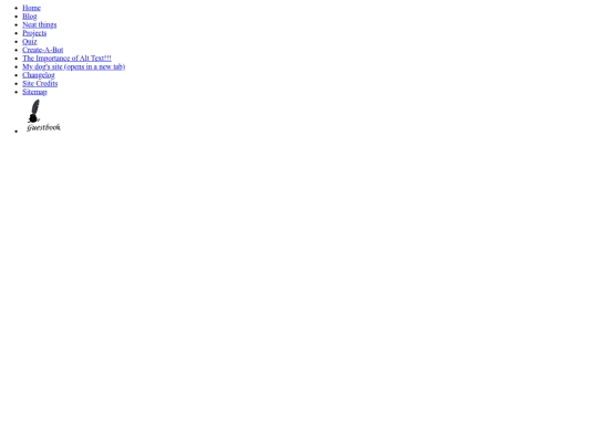 pages/menu screenshot