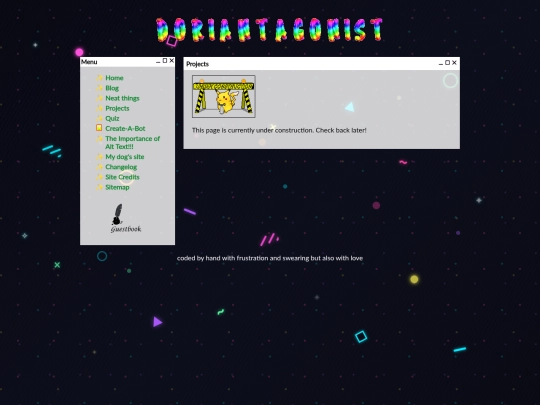 pages/projects screenshot