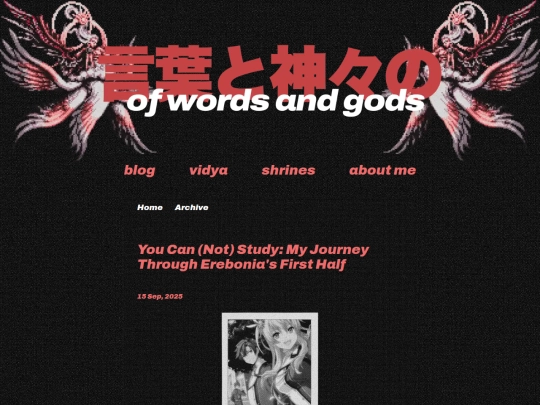 ofwordsandgods/posts/2025-09-15-You-Can-(Not)-Study:-My-Journey-Through-Erebonia's-First-Half screenshot