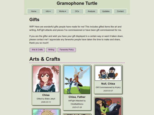 gifts screenshot