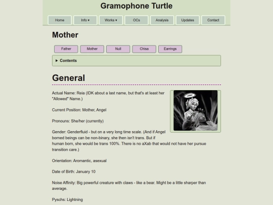 ocs/mother screenshot
