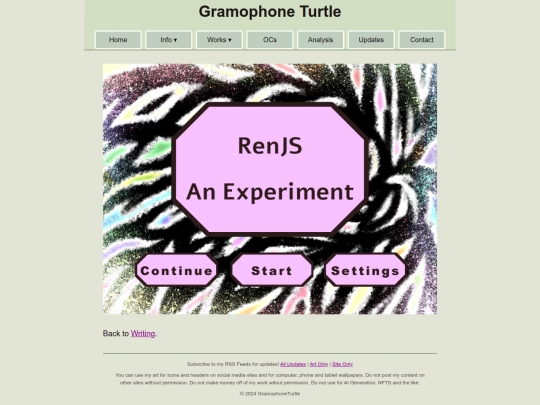 writing/an-experiment screenshot