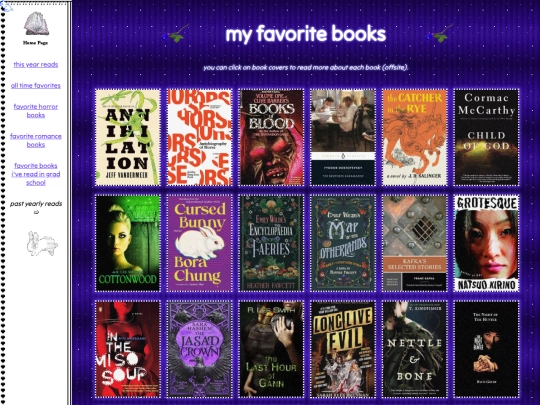 pages/fav-books screenshot