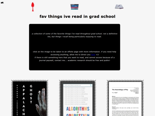 pages/fav-gradschool-reads screenshot