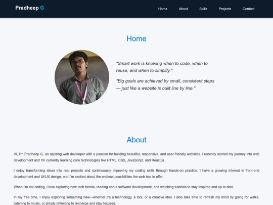 portfolio screenshot