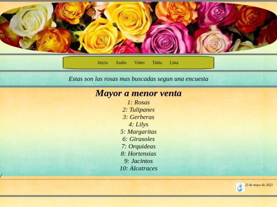 Paginas/lista screenshot