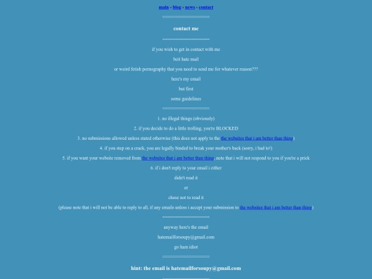 contact screenshot