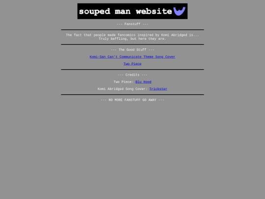 komiabridged/fanstuff screenshot