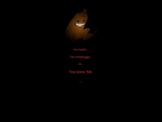 page/corndoggy screenshot