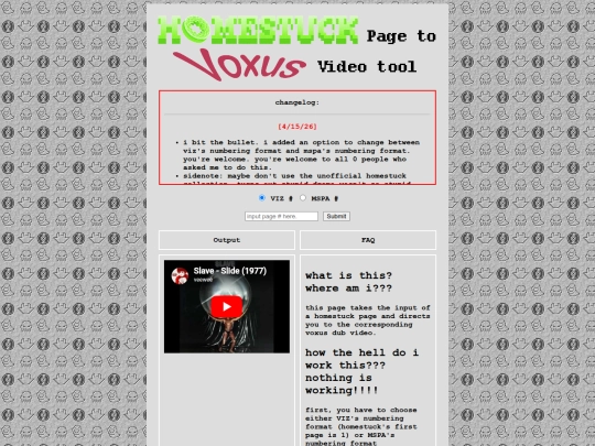 page/pagetovoxus screenshot