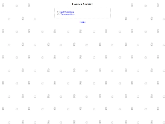 page/spritecomic/archive screenshot