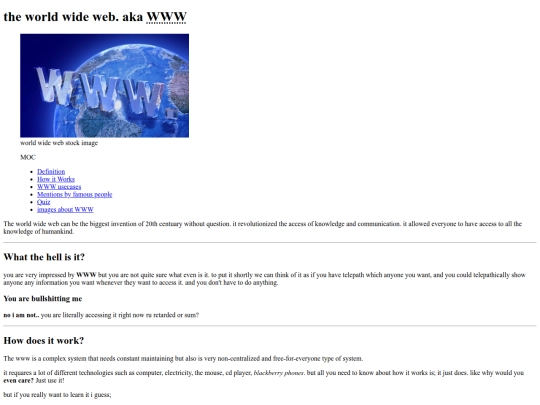 introduction_to_WWW screenshot