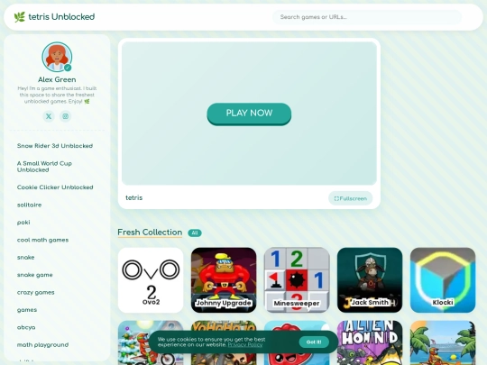 tetris screenshot