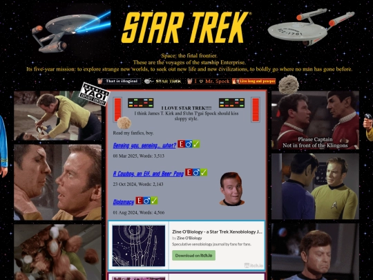 shrinepages/startrek screenshot