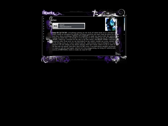 diary screenshot