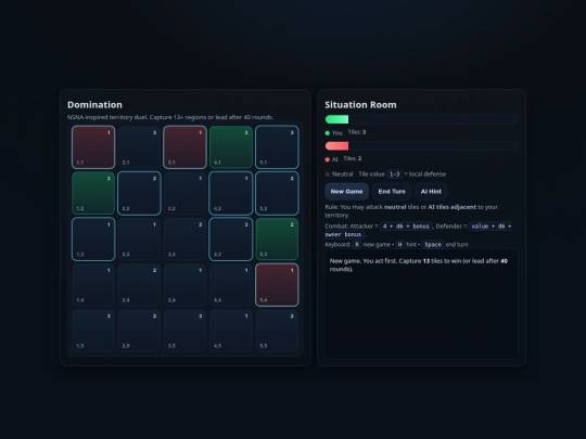 Domination screenshot