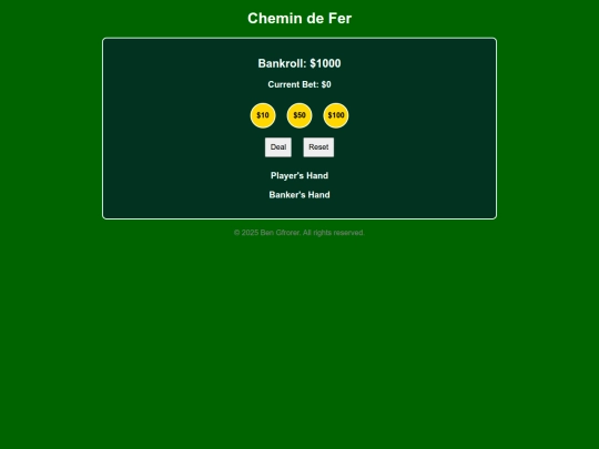 games/chemin screenshot