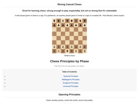 games/humanchess screenshot