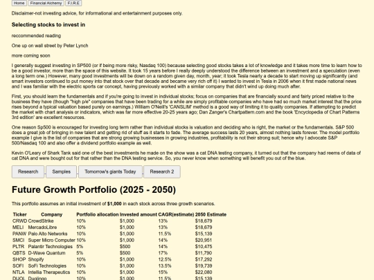 investing screenshot
