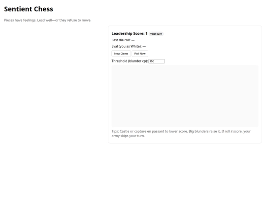 sentientchess screenshot