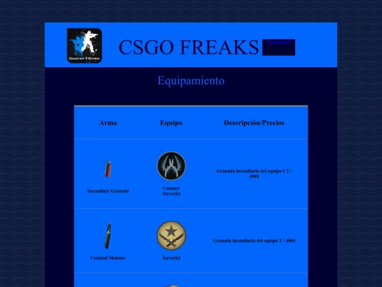 equipamento screenshot
